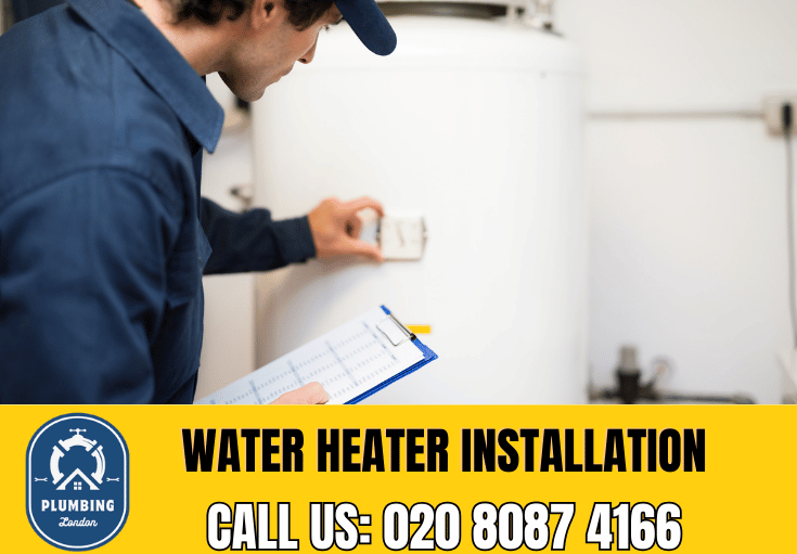 water heater installation Paddington